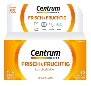 Centrum Lutschtabletten frisch & fruchtig 60 Stück